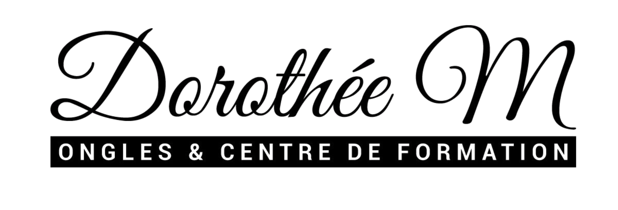 logo dorothee M onglerie -prothesiste ongulaire - poire sur vie-vendée